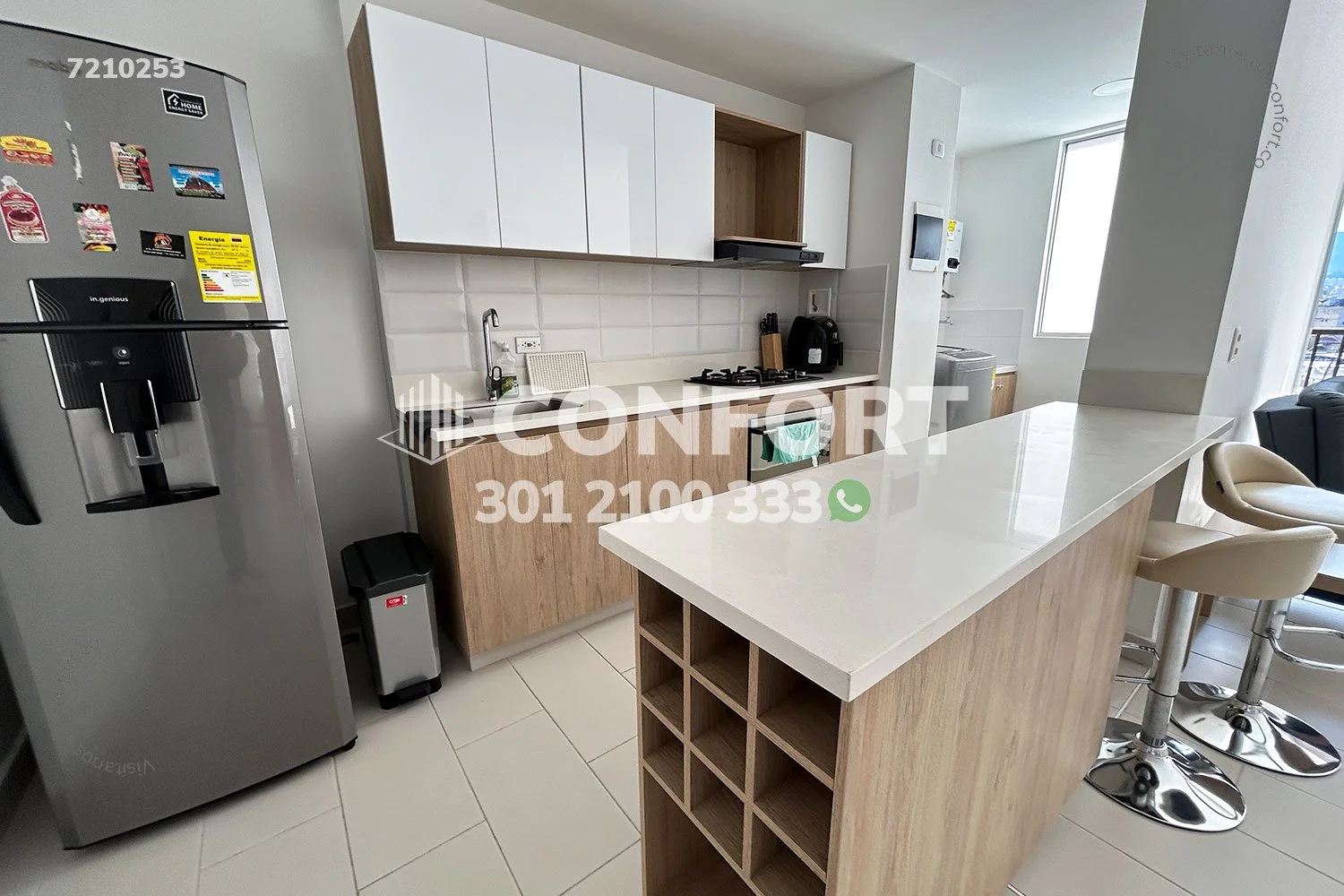 APARTAMENTO EN LOS COLORES - LAURELES 7210253 COP/USD — foto 3