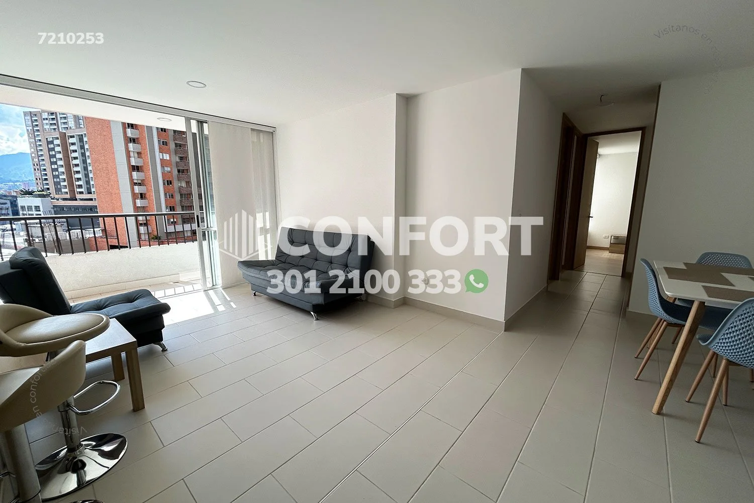 APARTAMENTO EN LOS COLORES - LAURELES 7210253 COP/USD — foto 2