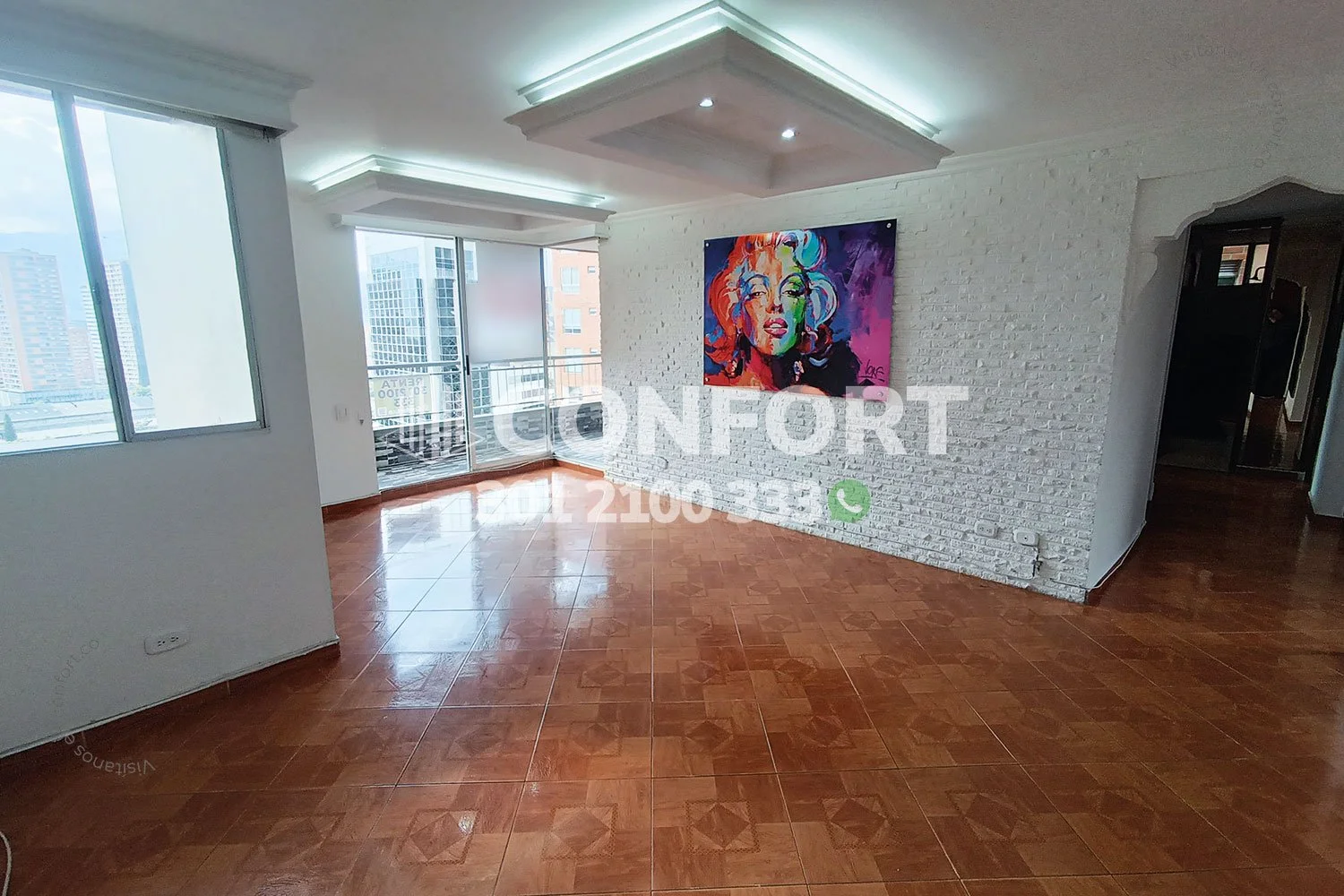 APARTAMENTO EN CASTROPOL - EL POBLADO 7303251 COP/USD — foto 3