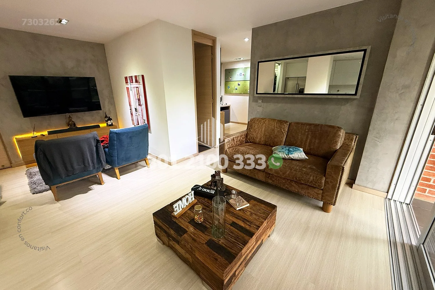 APTO EN LA LOMA DEL ESMERALDAL - ENVIGADO 7303262 — foto 2