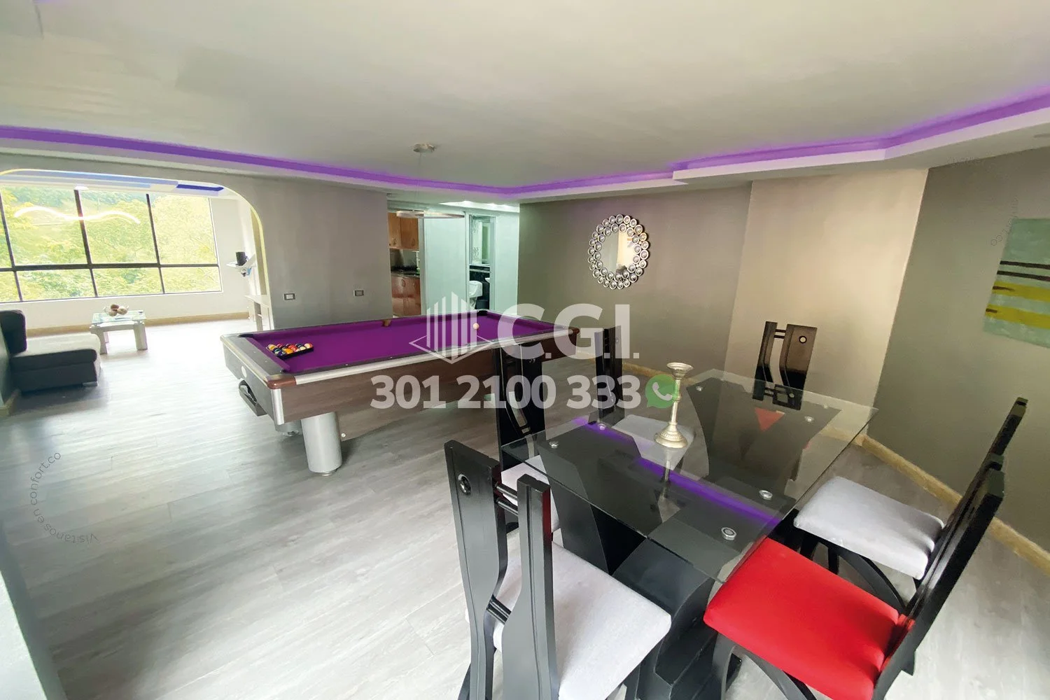 PENTHOUSE AMOBLADO EN LAS PALMAS - EL POBLADO 7402251 COP/USD — foto 4