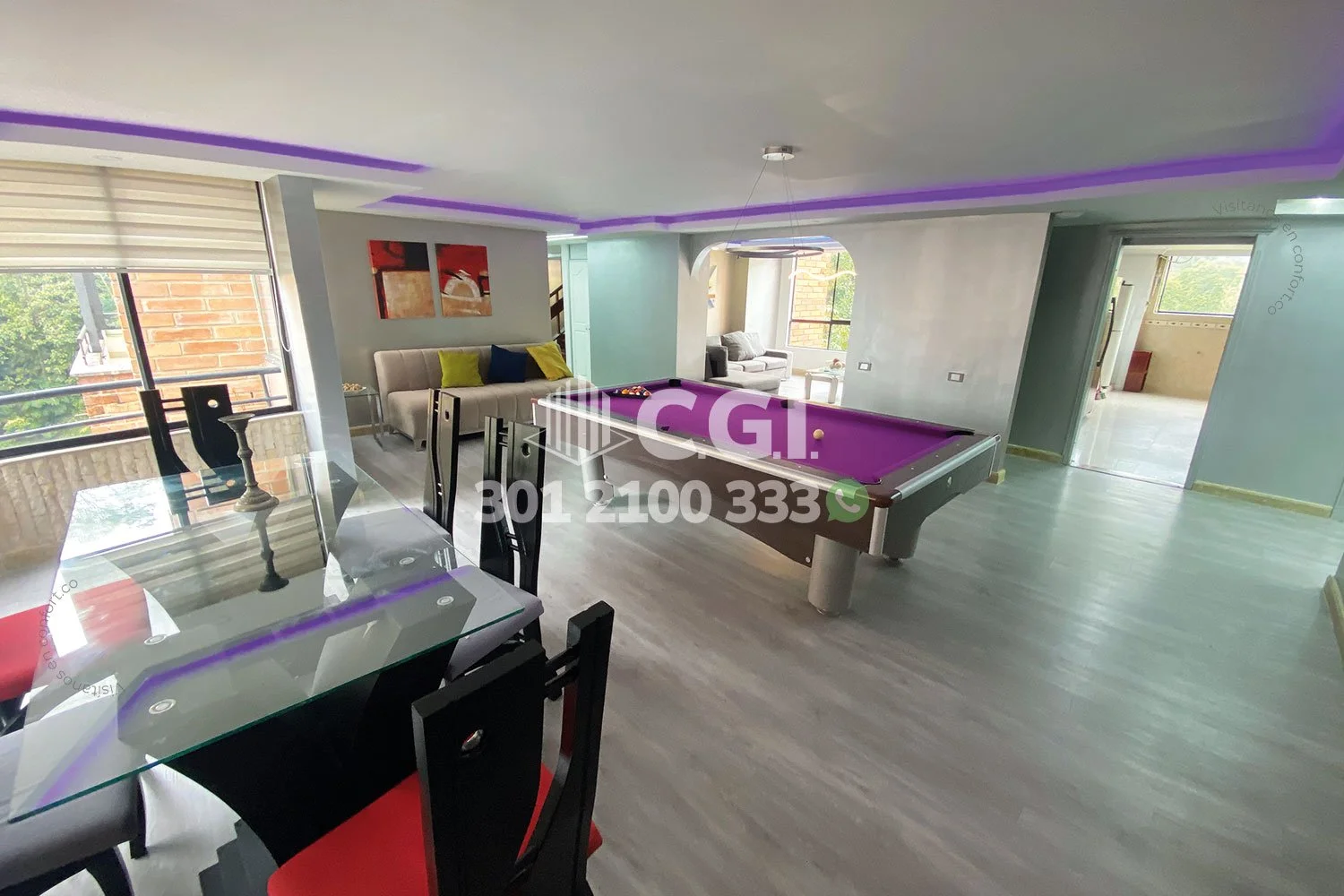 PENTHOUSE AMOBLADO EN LAS PALMAS - EL POBLADO 7402251 COP/USD — foto 3