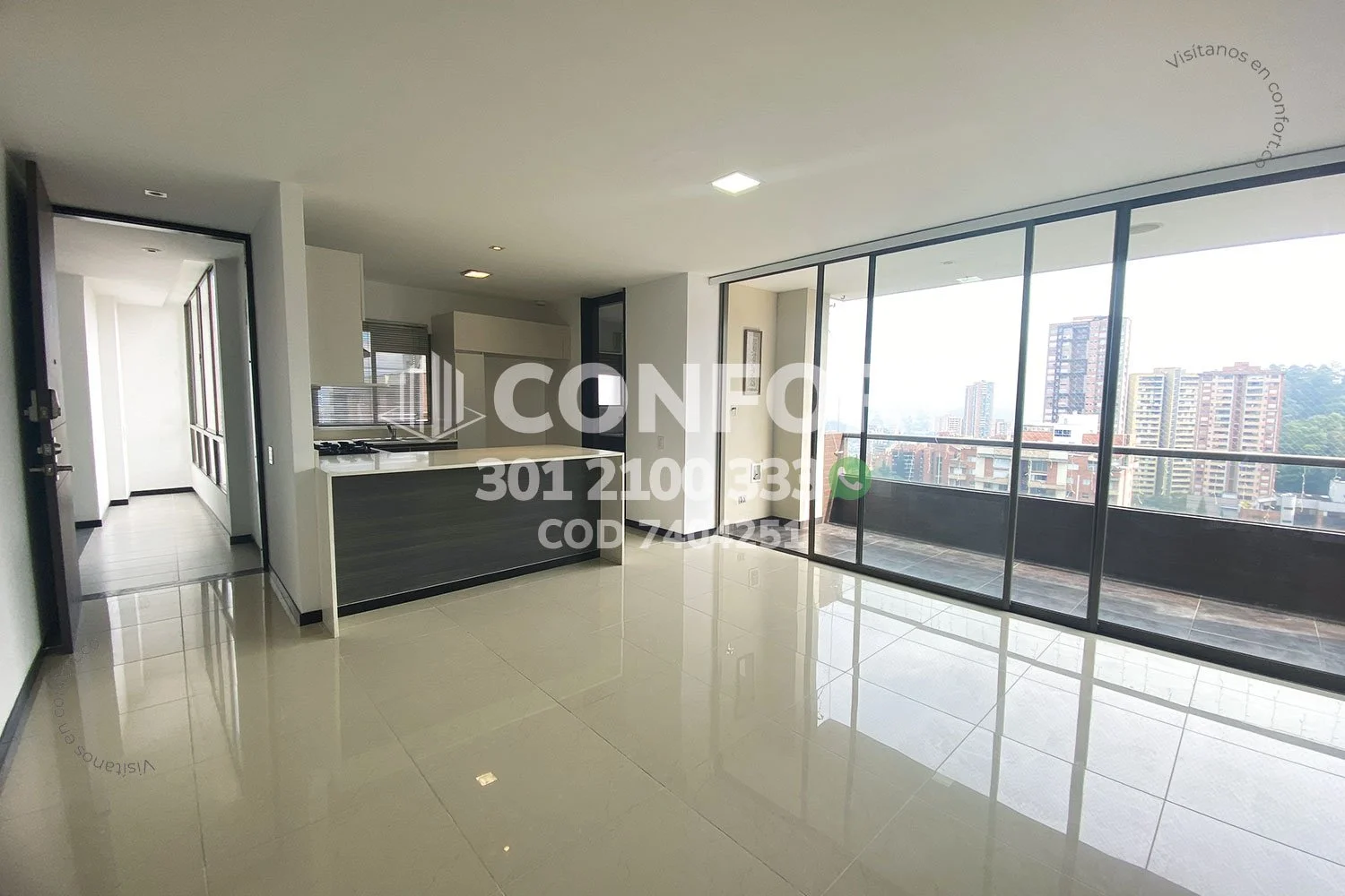 APARTAMENTO EN LALINDE - EL POBLADO 7404251 COP/USD — foto 3
