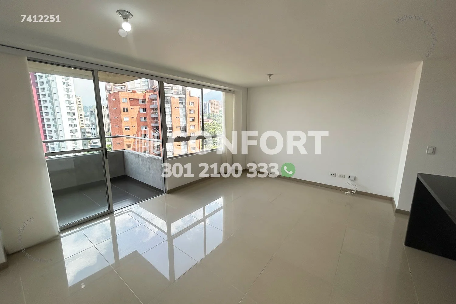 APARTAMENTO EN SANTA MARÍA DE LOS ÁNGELES - EL POBLADO 7412251 COP/USD — foto 3