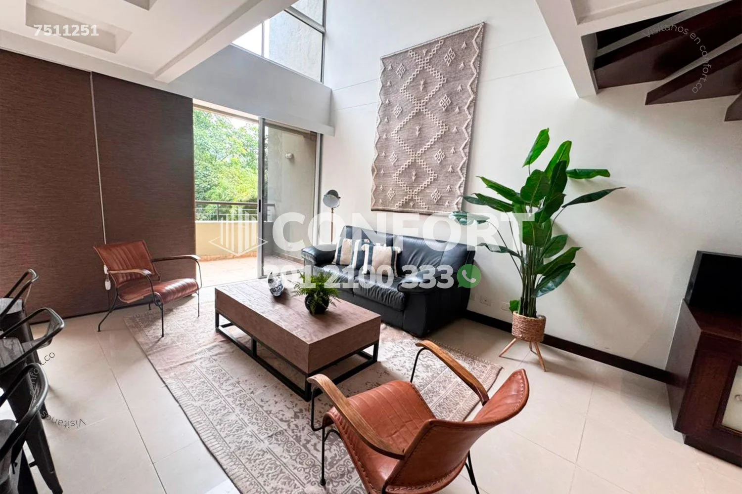 APARTAMENTO AMOBLADO EN PROVENZA - POBLADO 7511251 COP/USD — foto 2