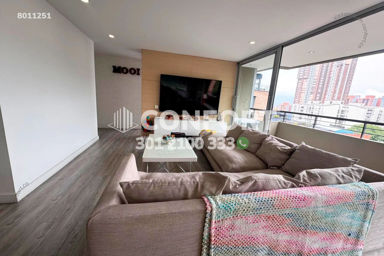 APARTAMENTO AMOBLADO EN PROVENZA - POBLADO 8011251 COP/USD — foto 4