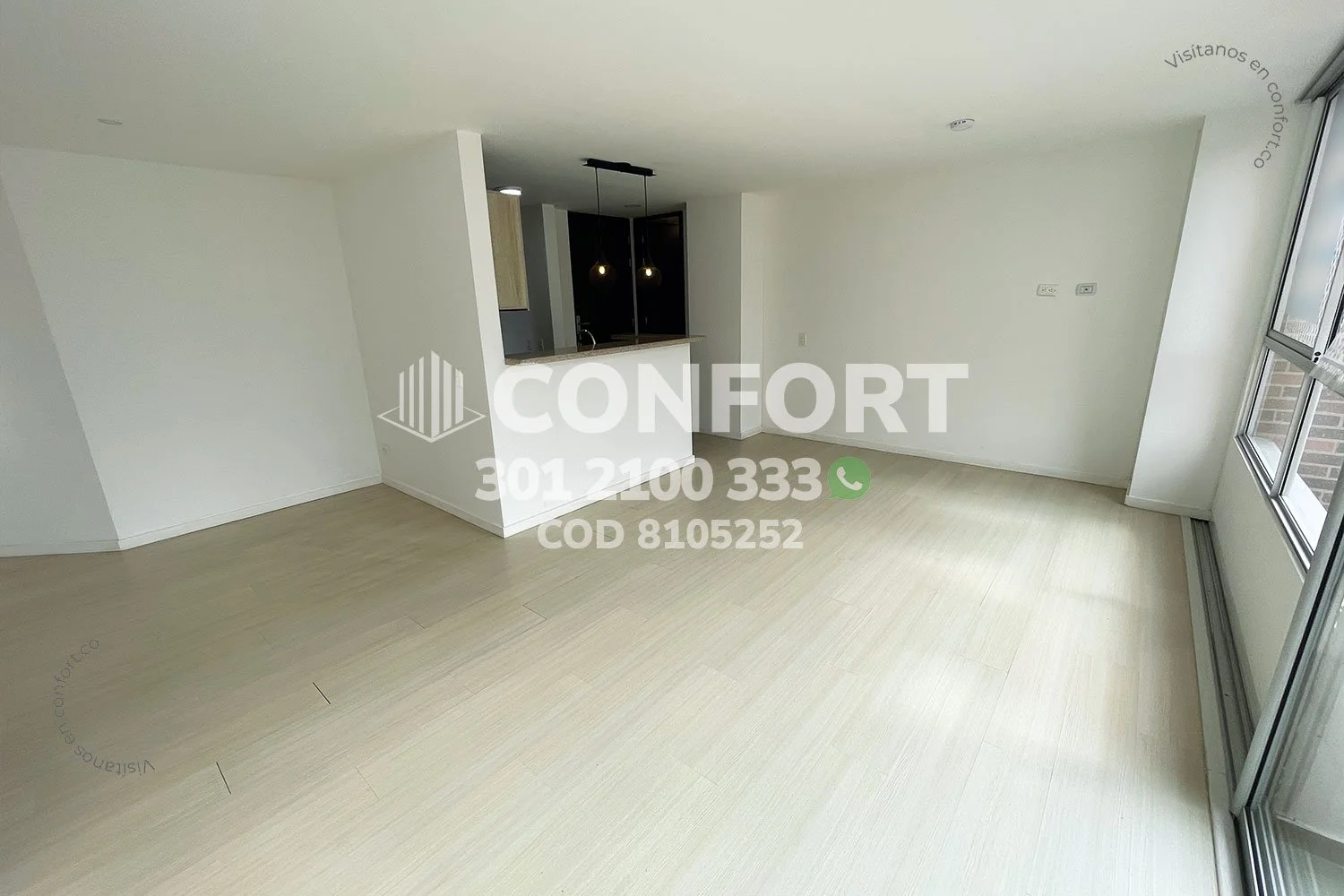 APARTAMENTO EN LA LOMA DEL ESMERALDAL - ENVIGADO 8105252 — foto 3