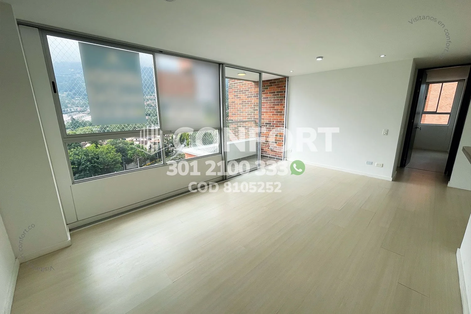 APARTAMENTO EN LA LOMA DEL ESMERALDAL - ENVIGADO 8105252 — foto 2