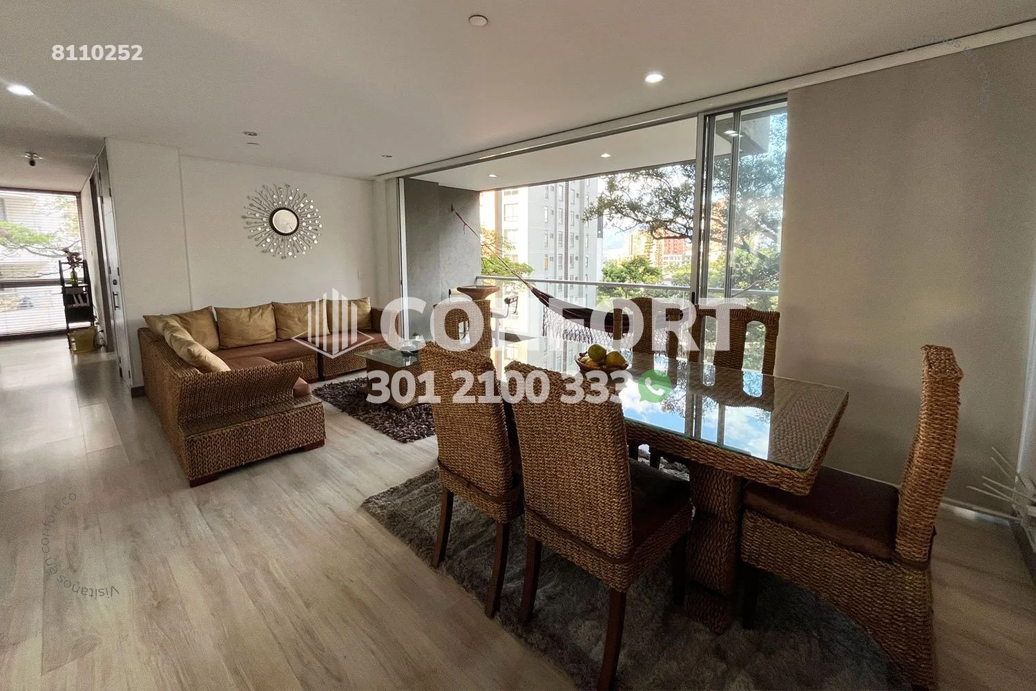 APARTAMENTO AMOBLADO EN EL POBLADO - 8110251 COP/USD — foto 4