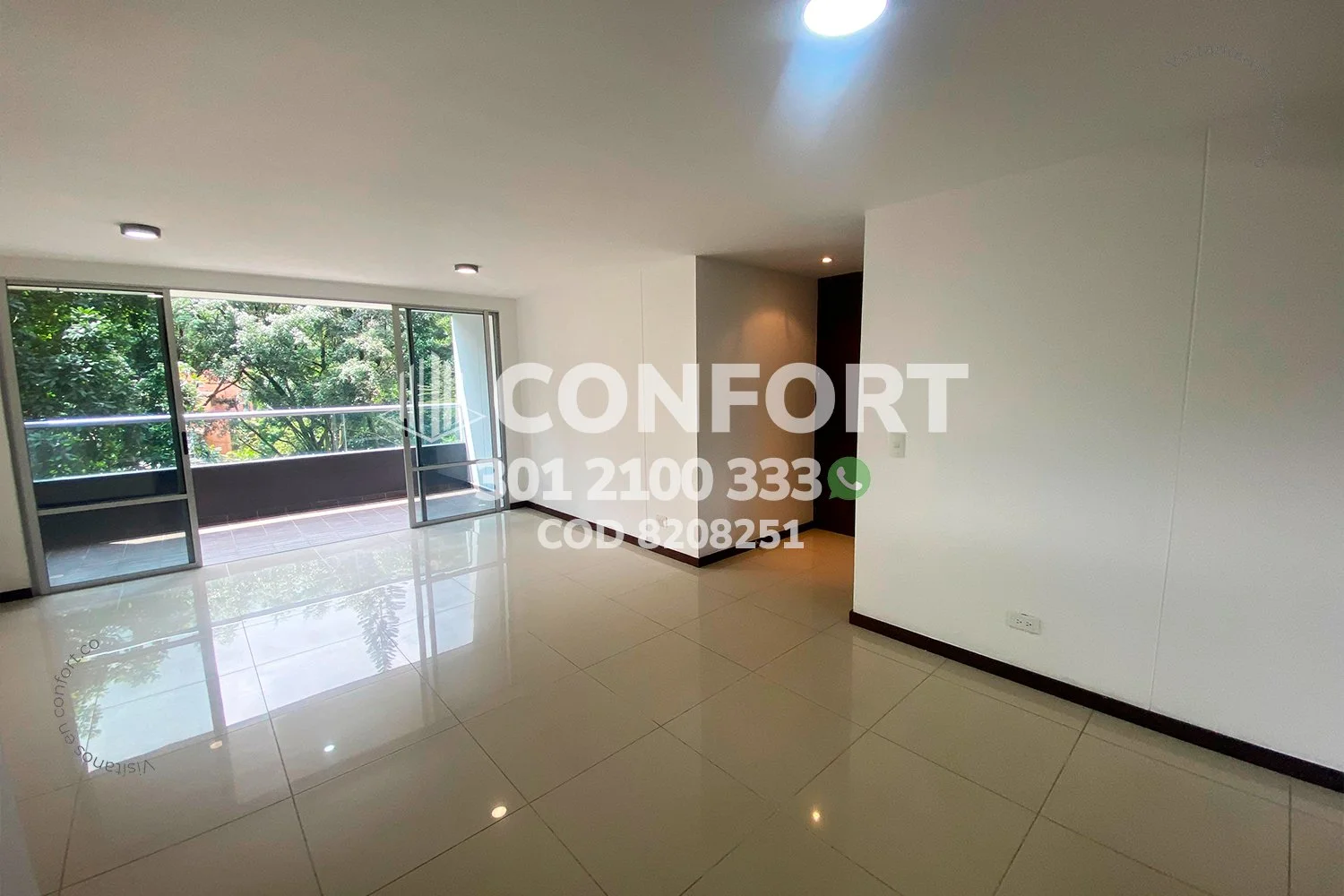 APARTAMENTO EN LOS BALSOS - EL POBLADO 8208251 COP/USD — foto 3