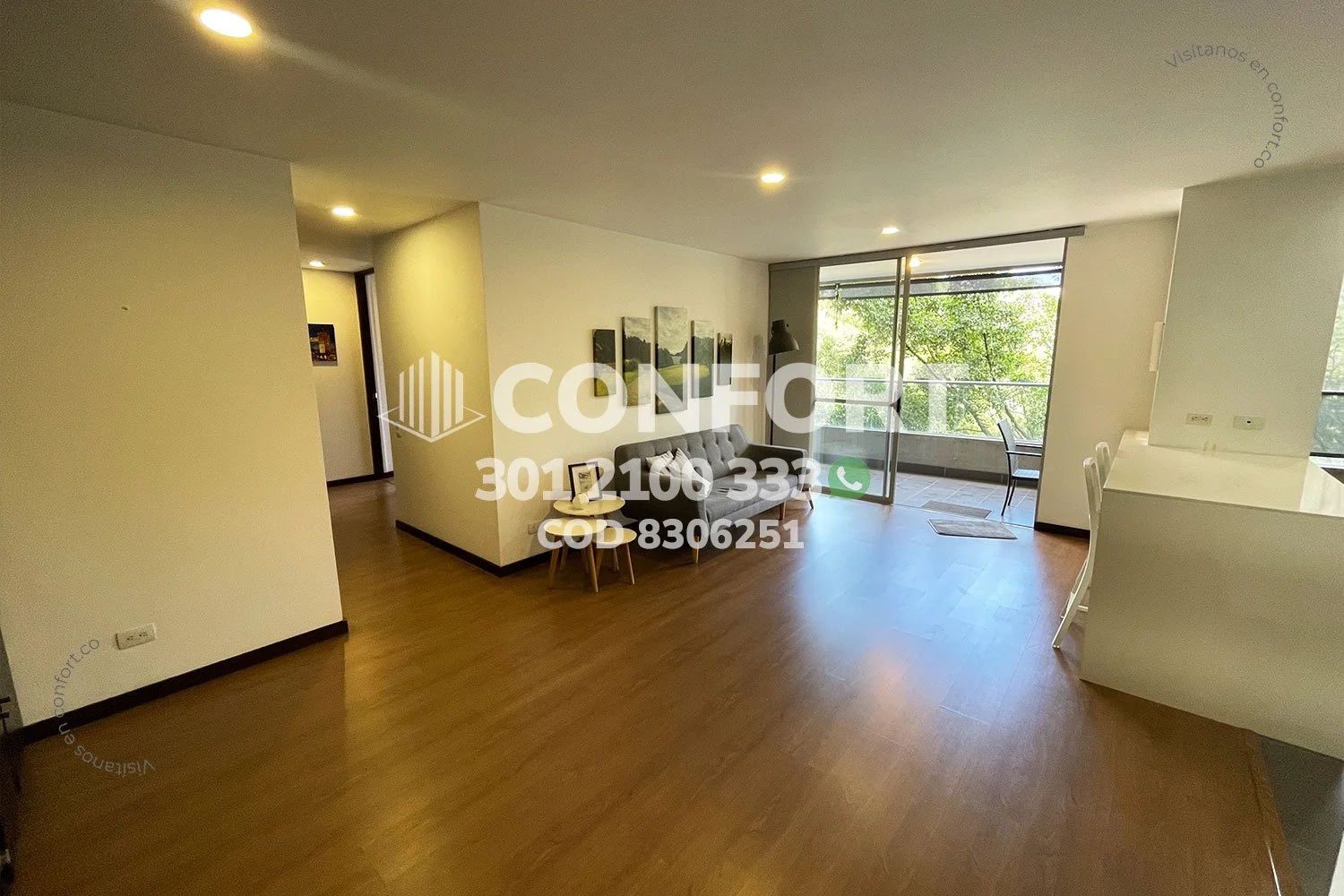 APARTAMENTO AMOBLADO EN LAS LOMAS - EL POBLADO 8306251 COP/USD — foto 2