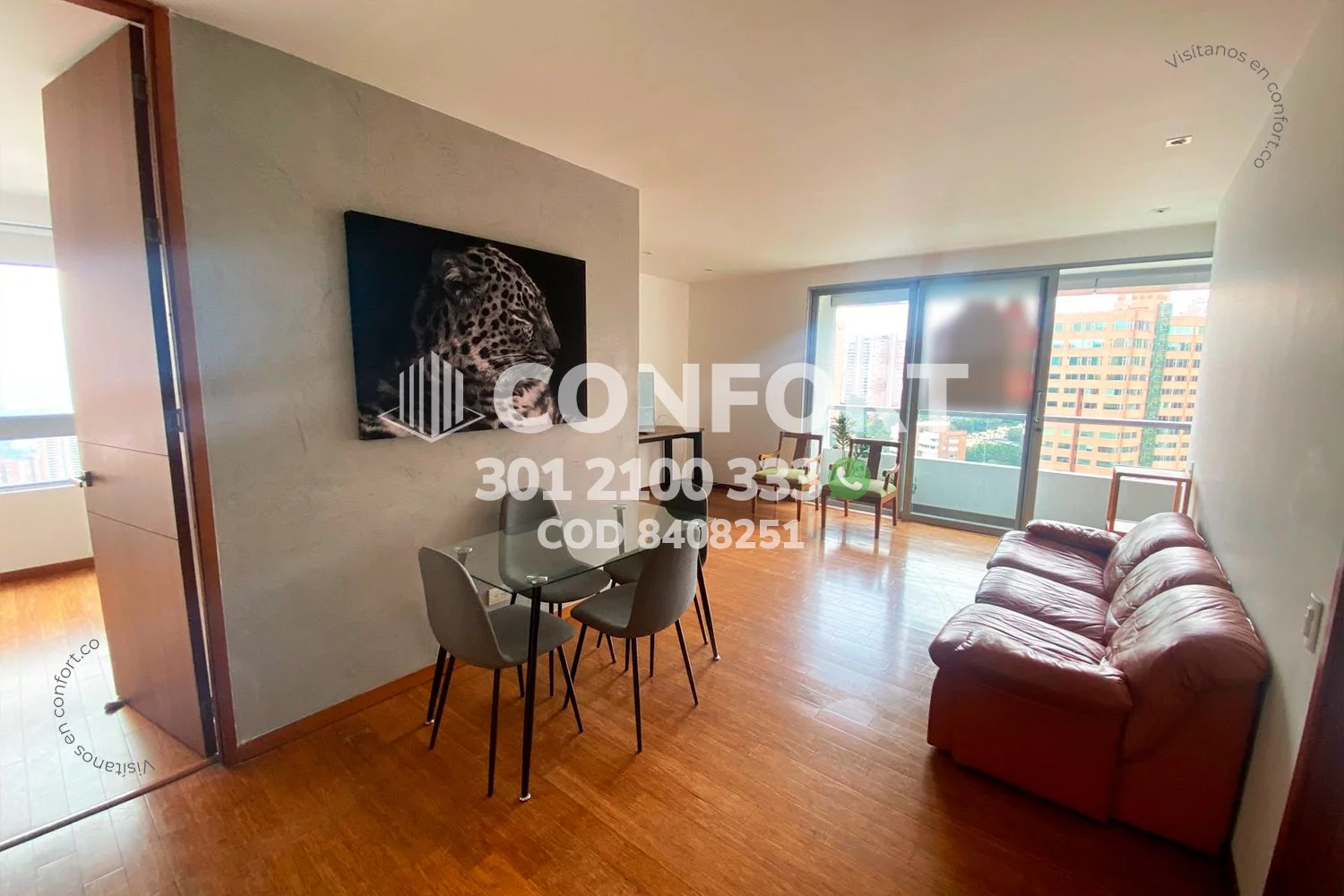 APARTAMENTO EN EL TESORO - EL POBLADO 8408251 COP/USD — foto 3