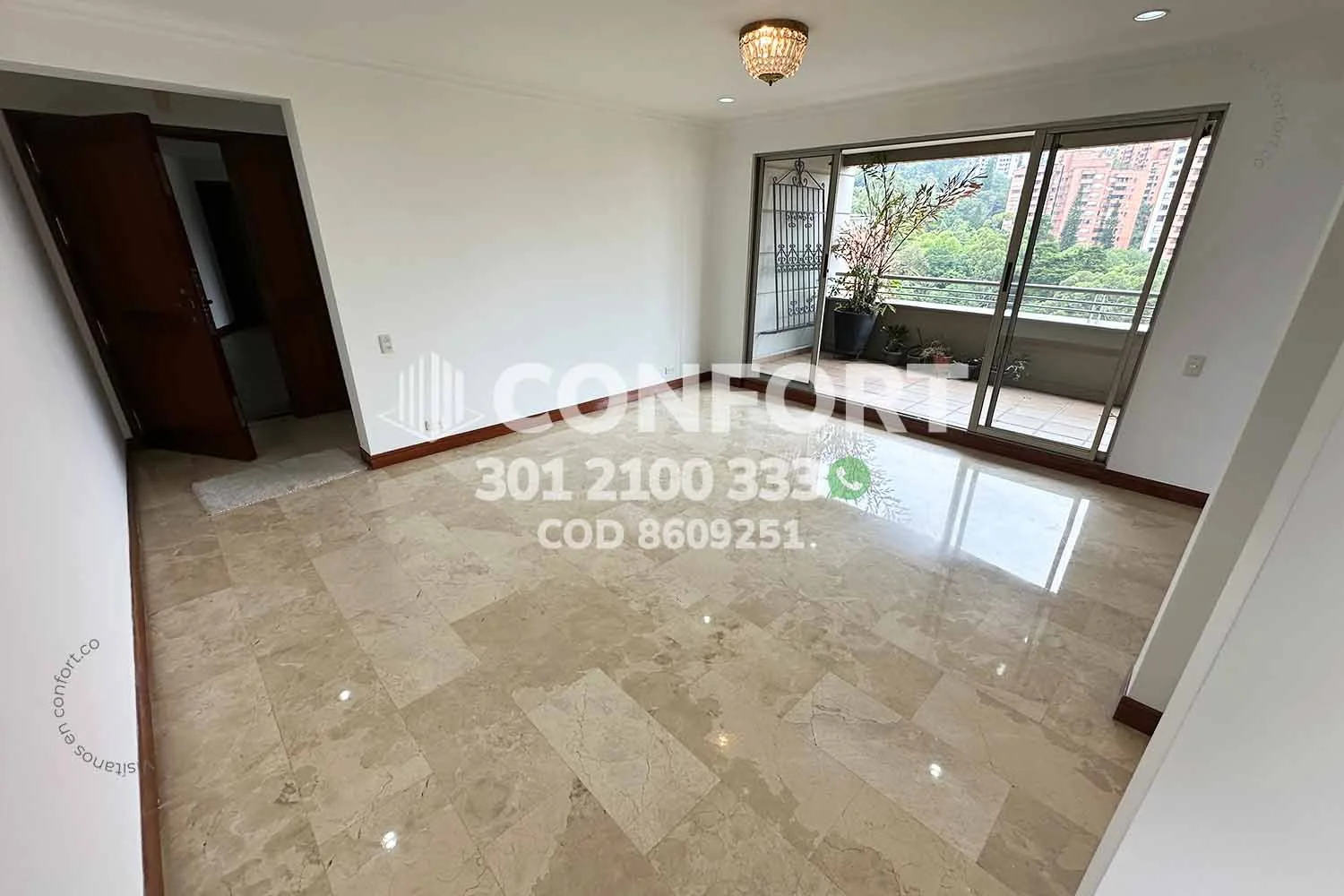 APARTAMENTO EN LAS SANTAS - POBLADO 8609251 COP/USD — foto 2