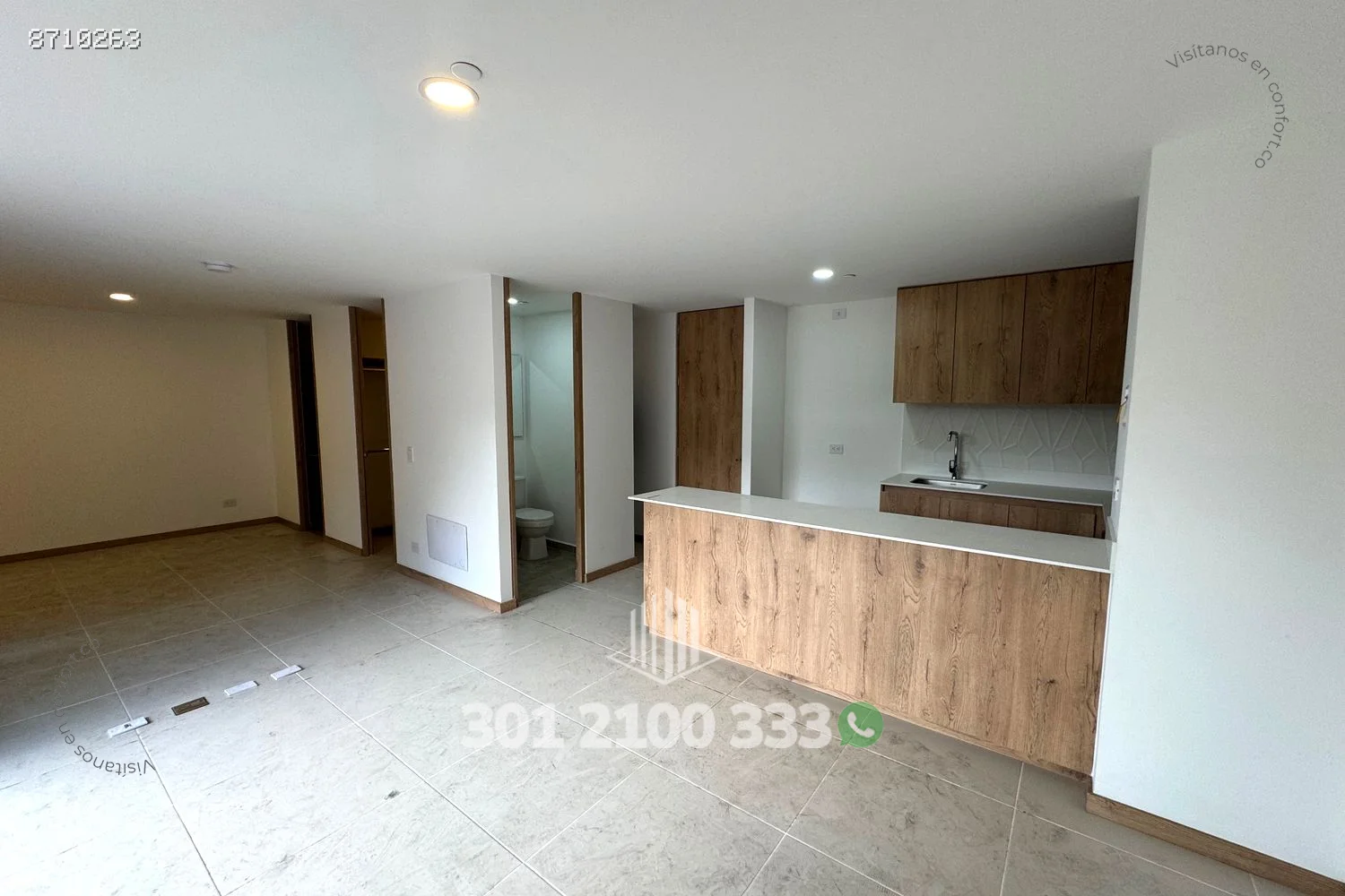 APARTAESTUDIO EN SAN GERMÁN - MEDELLÍN 8710263 — foto 3