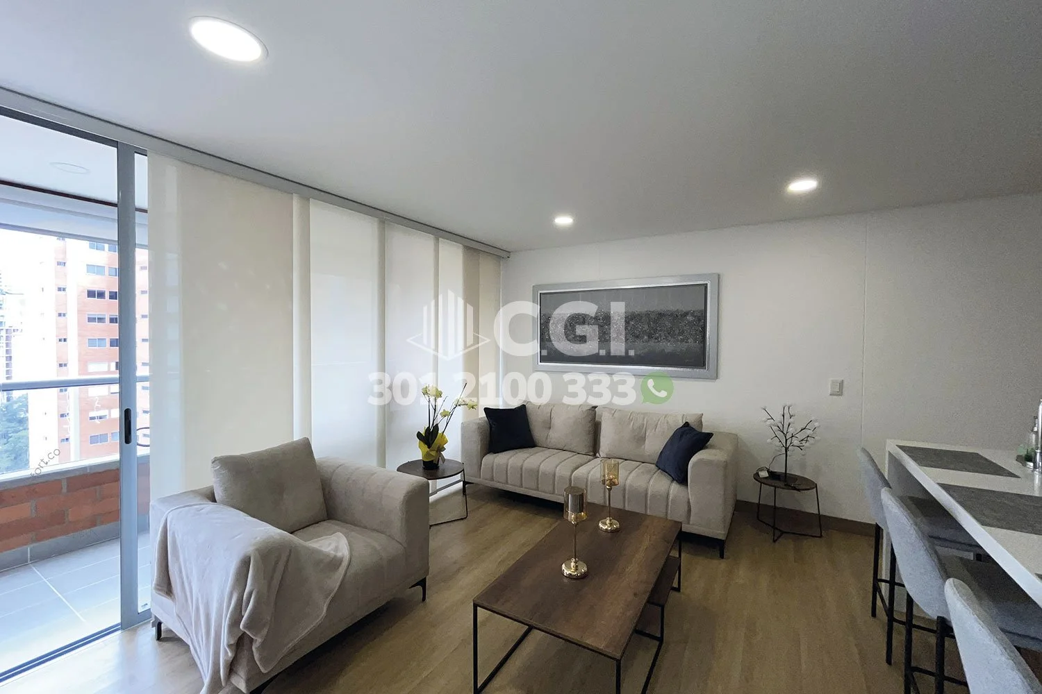 APARTAMENTO AMOBLADO EN LAS BRUJAS - ENVIGADO 8712242 COP/USD — foto 3