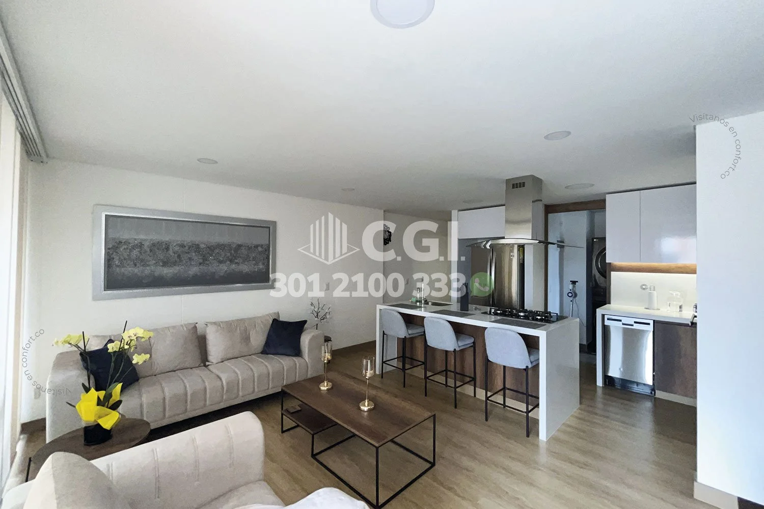APARTAMENTO AMOBLADO EN LAS BRUJAS - ENVIGADO 8712242 COP/USD — foto 2