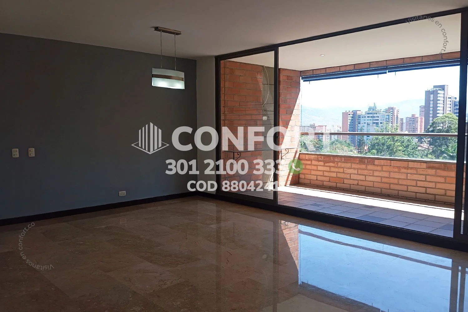 APARTAMENTO EN LOS BALSOS - EL POBLADO 8804241 COP/USD — foto 2