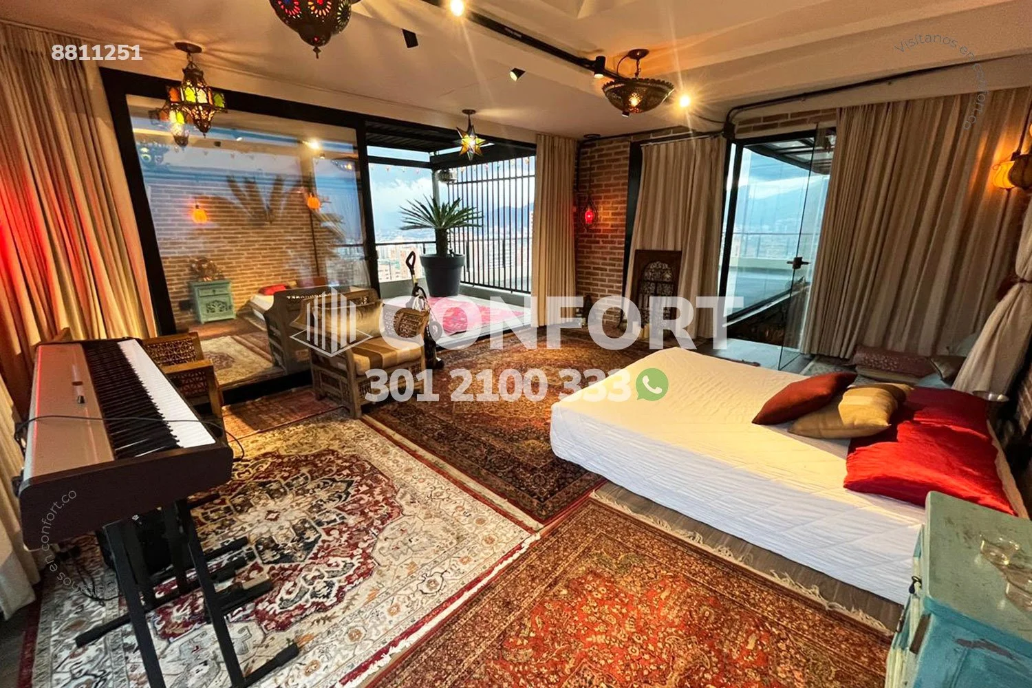 PENTHOUSE AMOBLADO EN EL POBLADO - 8811251 COP/USD — foto 3