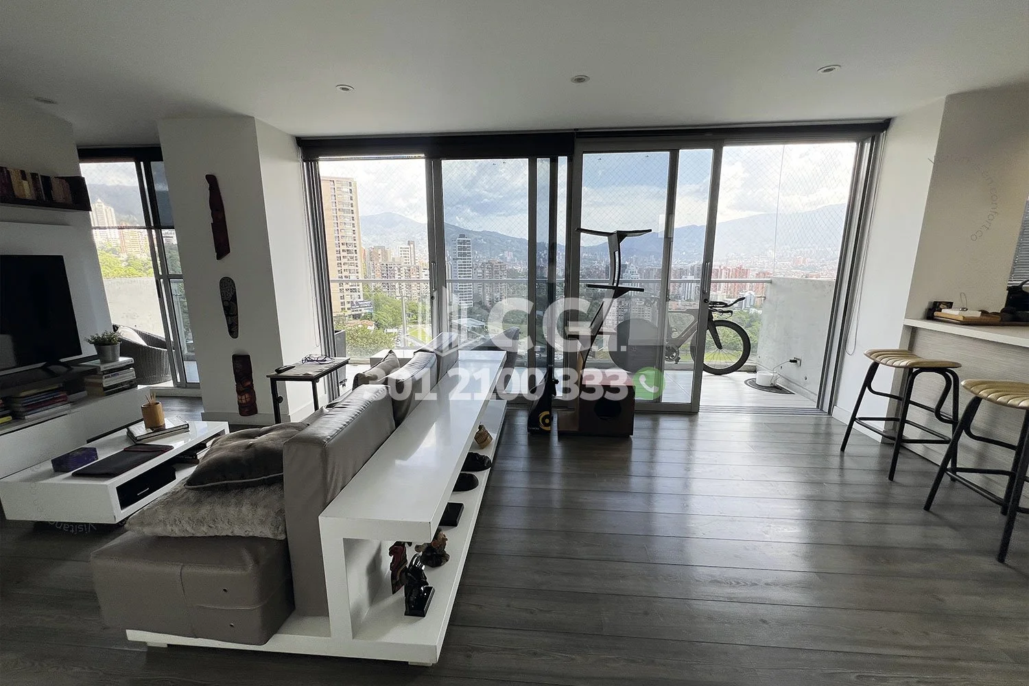 APARTAESTUDIO AMOBLADO EN LOS BALSOS - EL POBLADO 9007241 COP/USD — foto 3