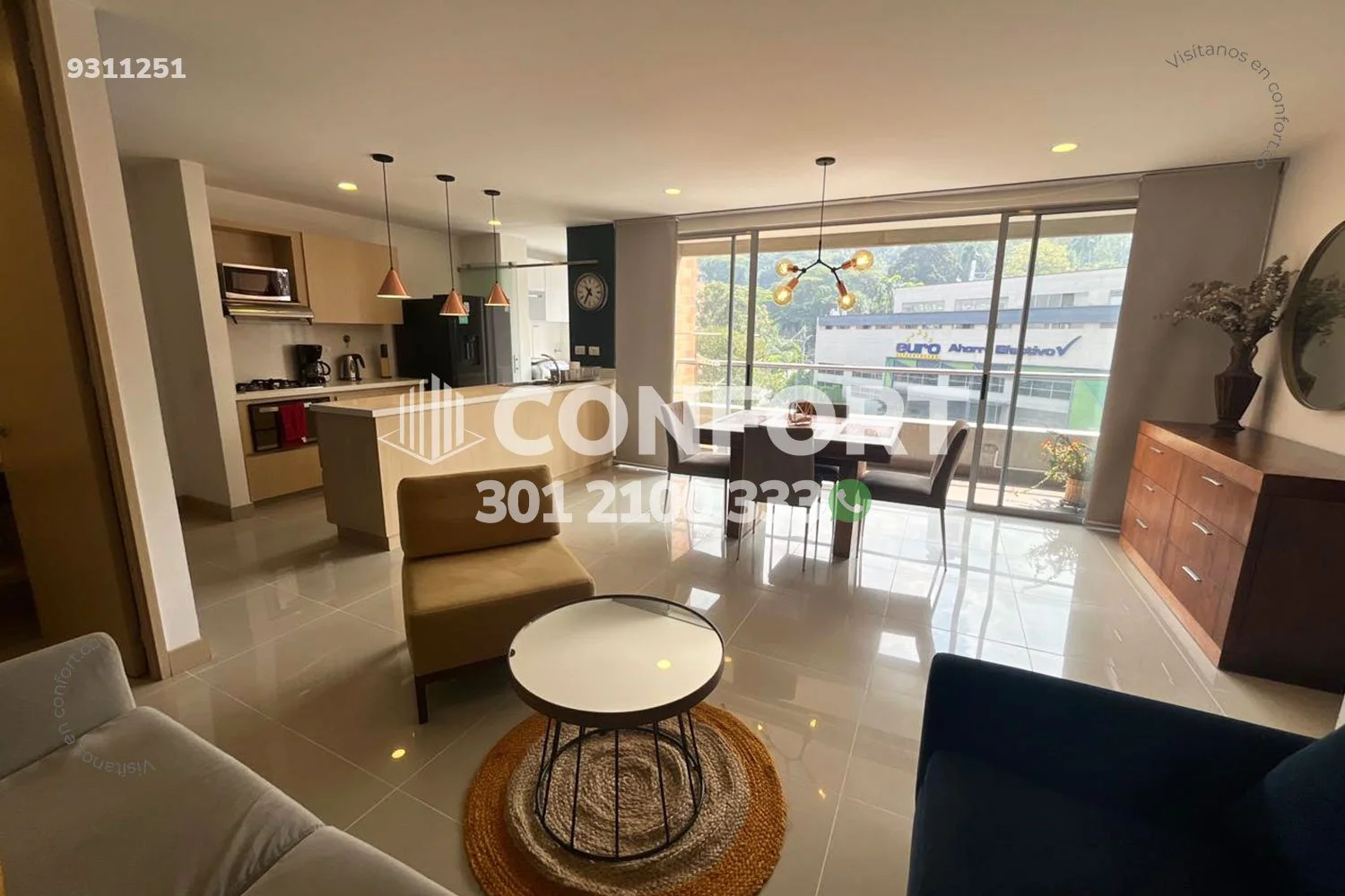 APARTAMENTO AMOBLADO EN CASTROPOL - POBLADO 9311251 COP/USD — foto 2