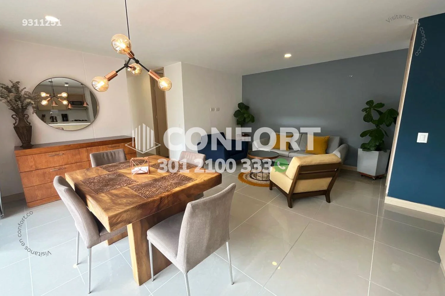 APARTAMENTO AMOBLADO EN CASTROPOL - POBLADO 9311251 COP/USD — foto 4