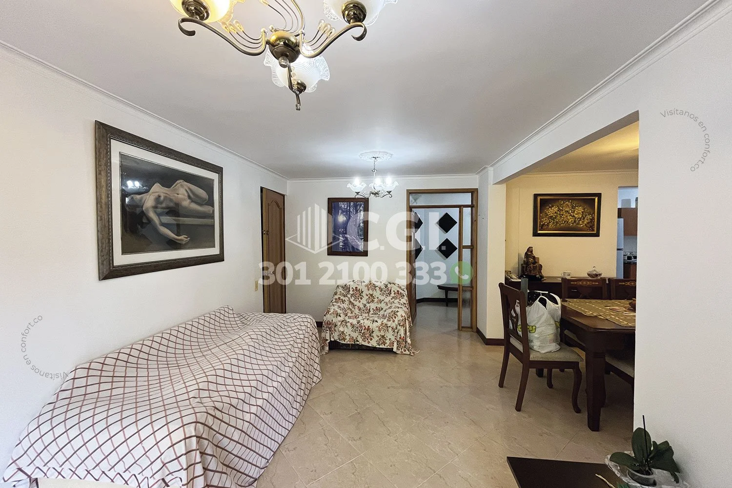 APARTAMENTO AMOBLADO EN LA FRONTERA - POBLADO 9312241 COP/USD — foto 3