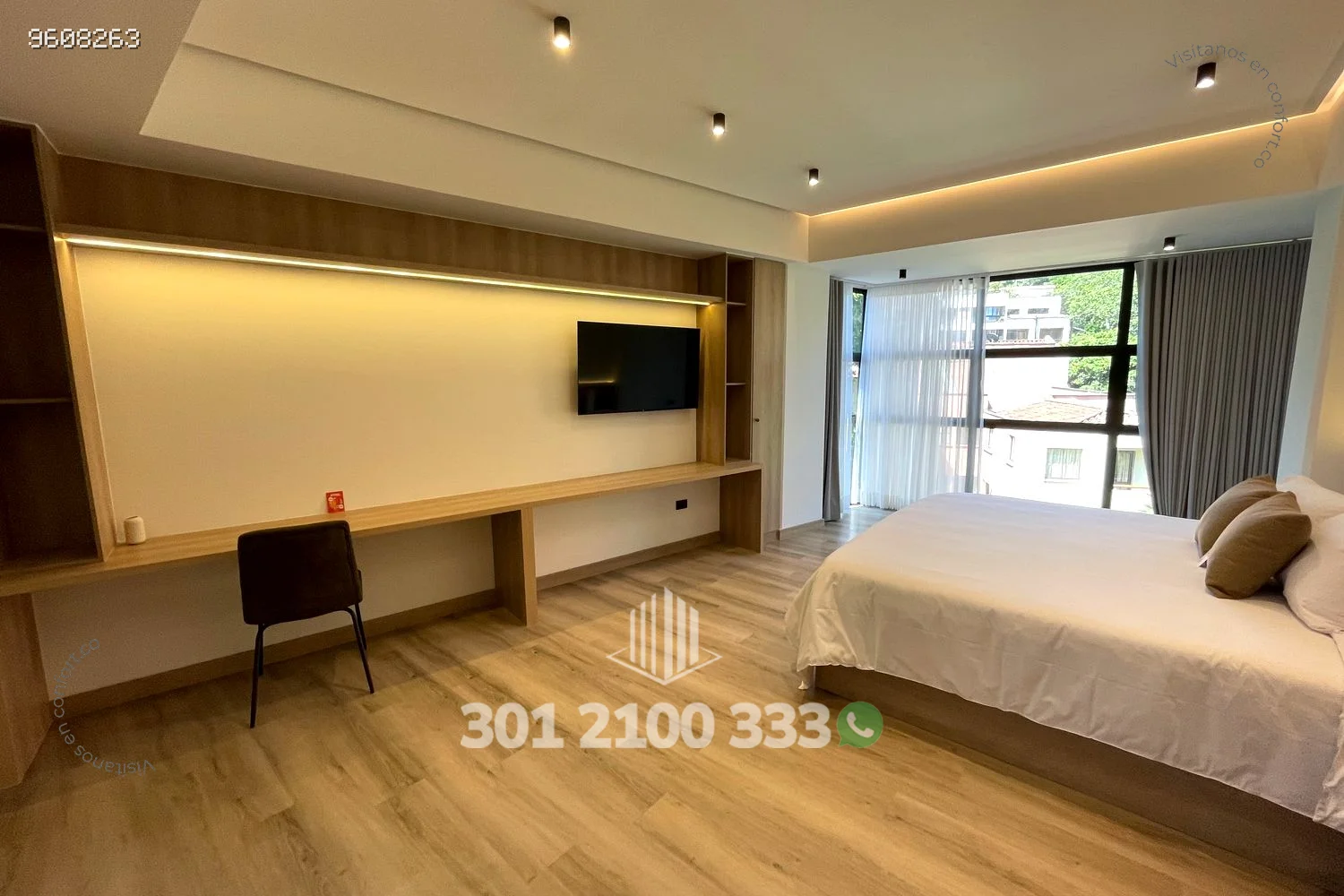 APARTAESTUDIO AMOBLADO EN CONQUISTADORES - MEDELLÍN 9608263 — foto 2