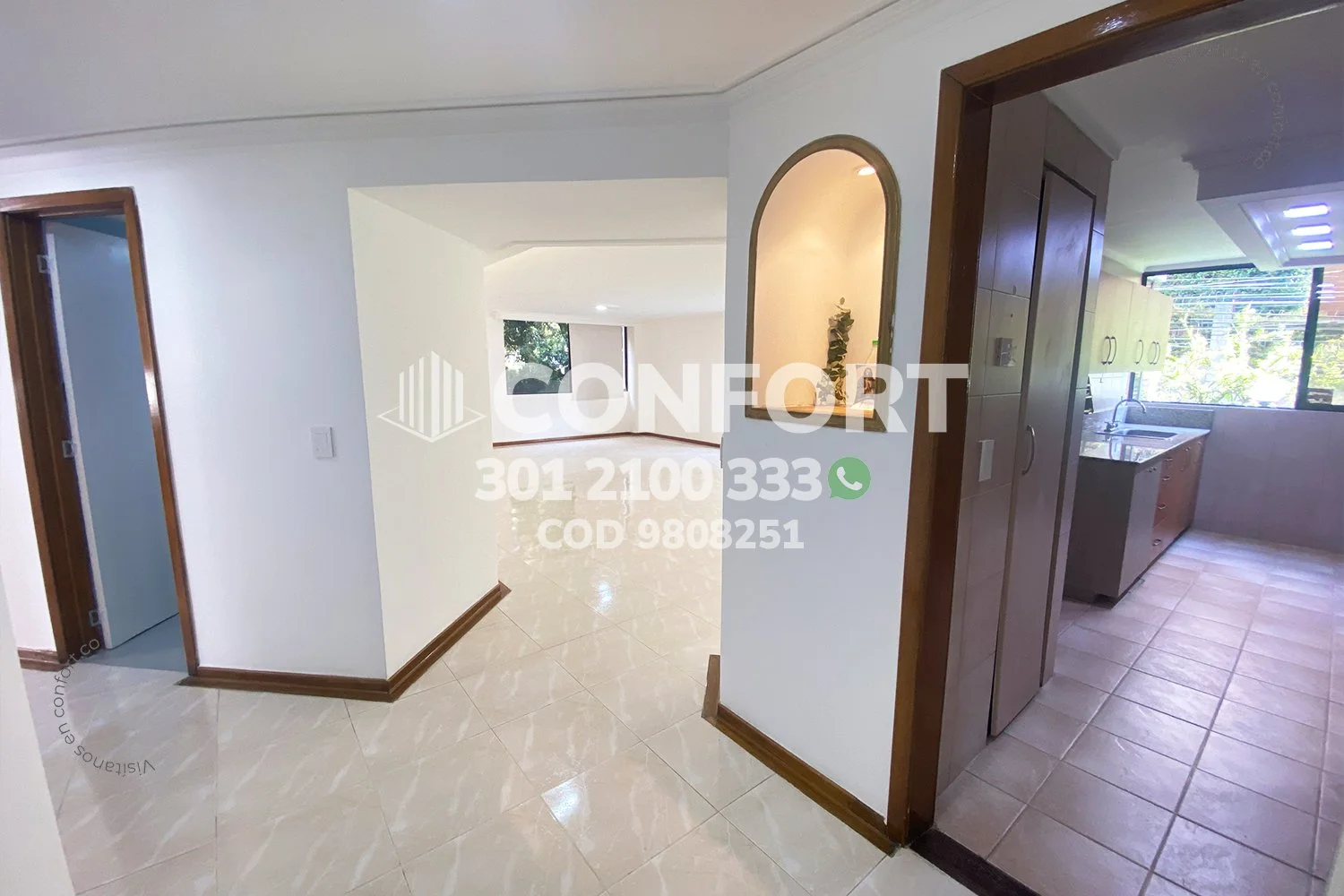 APARTAMENTO EN LA FLORIDA - EL POBLADO 9808251 COP/USD — foto 2