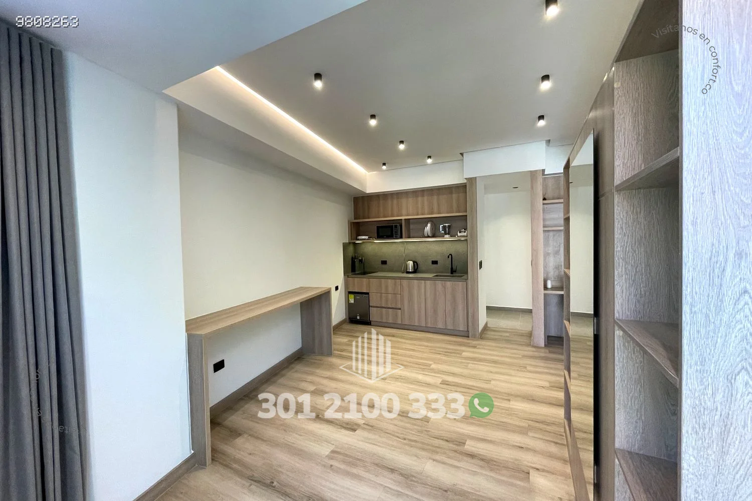 APARTAESTUDIO AMOBLADO EN CONQUISTADORES - MEDELLÍN 9808263 — foto 2