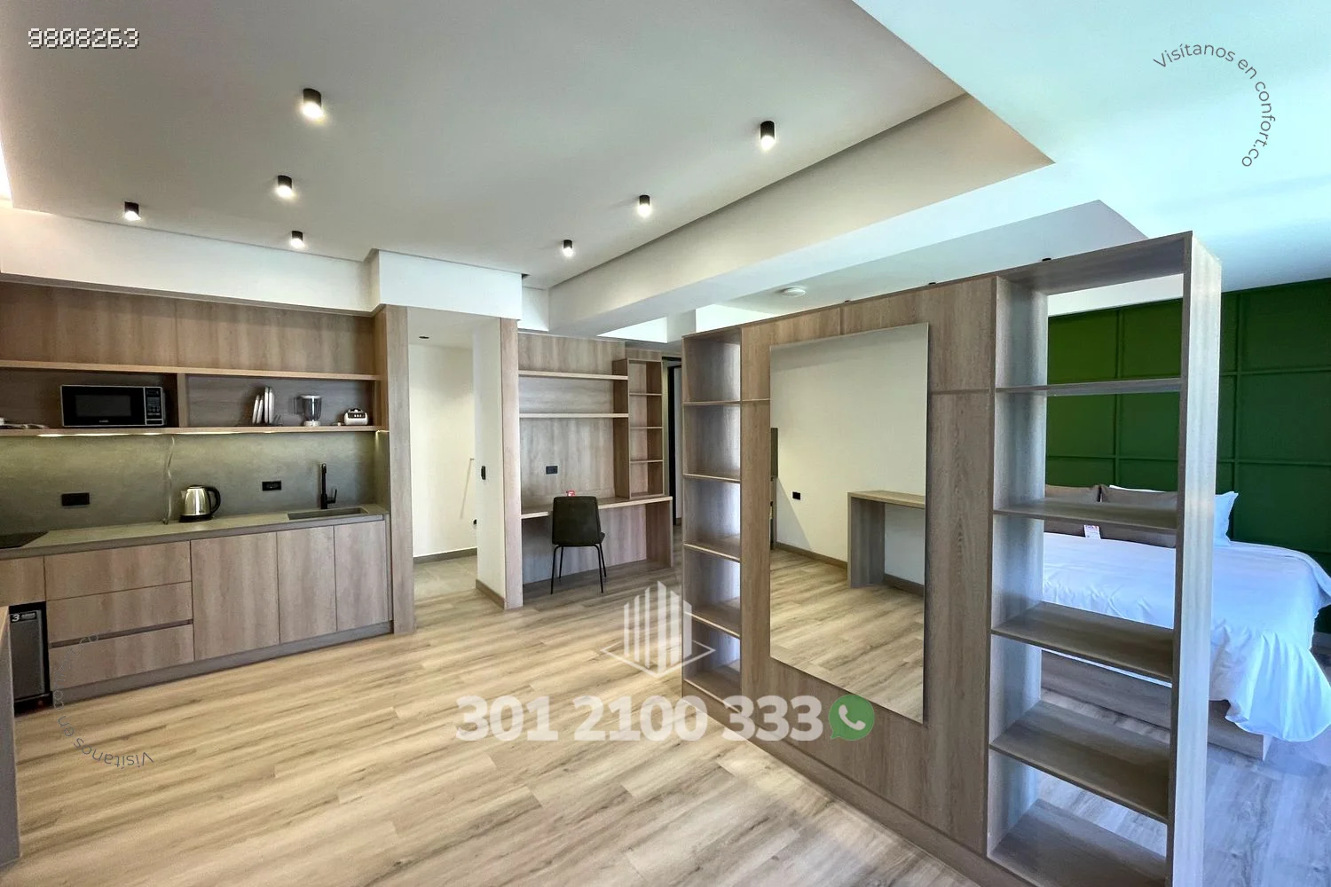 APARTAESTUDIO AMOBLADO EN CONQUISTADORES - MEDELLÍN 9808263 — foto 3