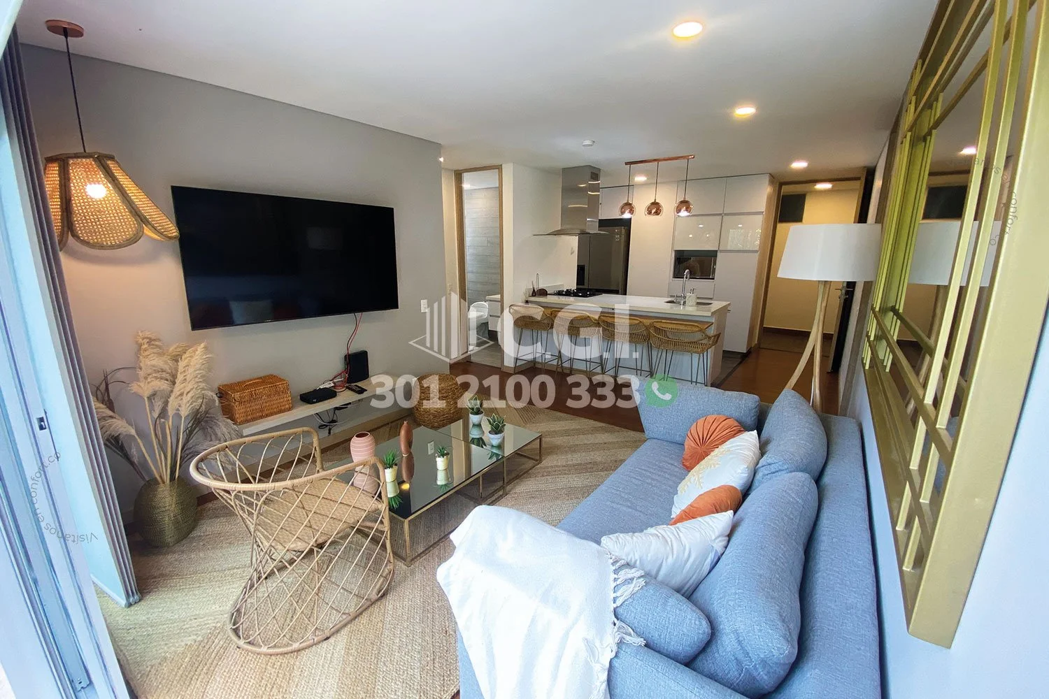 APARTAMENTO AMOBLADO EN EL CAMPESTRE  POBLADO 9908241 — foto 4